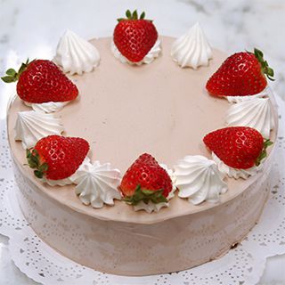 苺のチョコショート